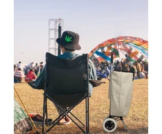 Relaxdays Sulankstomas pirkinių vežimėlis