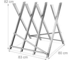 Relaxdays Plieninis pjovimo ožys iki 150 kg
