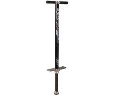 Relaxdays Pogo lazda, 122x42x9.5 cm, Juoda