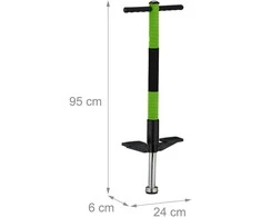 Relaxdays Pogo lazda vaikams iki 35 kg