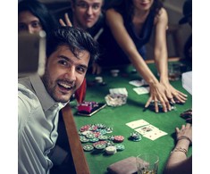 Relaxdays Pokerio rinkinys 500 vnt. žetonų