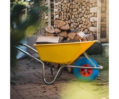 Relaxdays Ratukas karučio 33x9 cm Mėlynas