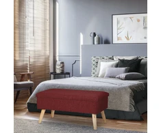 Relaxdays Sandėliavimo suoliukas-pufas, 77x39x39 cm