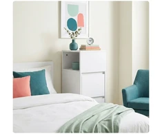 Relaxdays Siauras naktinis staliukas rinkinys