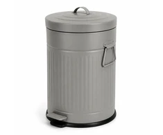 Relaxdays Šiukšliadėžė su pedalu, retro stiliaus, 20 l