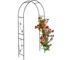 Relaxdays Sodo arka, 227x114x37 cm, juoda