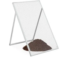 Relaxdays Sodo sietelis, 100x60x3,5 cm, sidabro spalvos