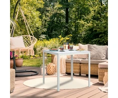Relaxdays Sodo stalas su medžio imitacija