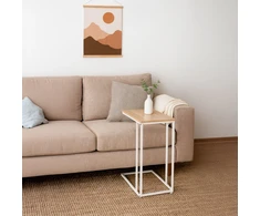 Relaxdays Šoninis staliukas, 64x50x35 cm