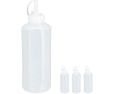 Kodustaar 4x spaudžiami buteliukai 1000 ml