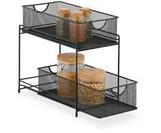 Relaxdays Spintelės organizatorius, metalas, 32x19x35.5 cm
