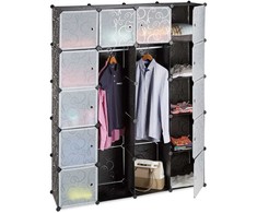 Relaxdays Spintų sistema 180x145x36,5 cm, plastikas ir metalas