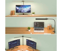 Relaxdays Prispaudžiama LED stalinė lempa, 61cm