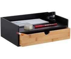Relaxdays Stalinis organizatorius, 11x32x22 cm, juodas