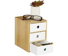 Relaxdays Stalinis organizatorius, 21x14.5x20 cm, ruda