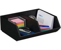 Relaxdays Stalinis organizatorius, bambukas, 12,5x35x31 cm, pilka