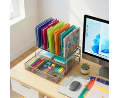 Relaxdays Stalo organizatorius ir stalčių dėklai