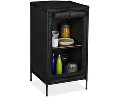 Relaxdays Stovyklavimo spintelė, 87x47.5x47.5 cm, pilka