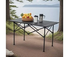 Relaxdays Stovyklavimo stalas, 55x95x53 cm