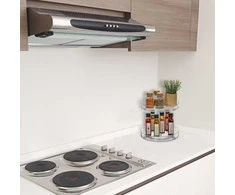 Relaxdays Sukamasis organizatorius, 24x27 cm, permatomas