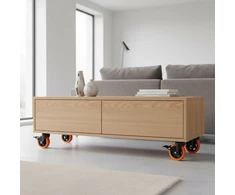Relaxdays Sukami ratukai, rinkinys 4 vnt., PVC