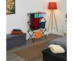 Relaxdays Sulankstoma drabužių džiovyklė, 105x73x37 cm