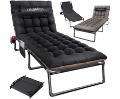 Relaxdays Sulankstoma stovyklinė lova, 250 kg