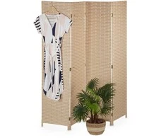 Relaxdays Sulankstoma pertvara, 170x160x2 cm, ruda