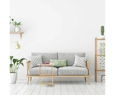 Relaxdays Sulankstomas stalas, 63x47.5x37 cm, baltas