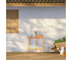 Relaxdays Sulankstomas stalas, 73x80x50 cm, mediena