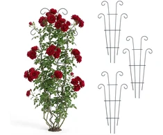Relaxdays Trellis komplektas, metalinis, vintage stilius