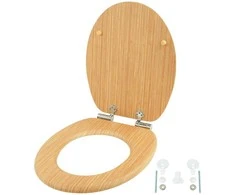 Relaxdays Tualeto dangtis, su lėto nusileidimo mechanizmu, MDF