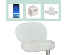 Relaxdays Tualeto komplektas su lentynėle
