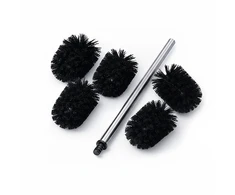 Relaxdays Tualeto šepetys + 5 atsarginės galvutės Ø8 cm