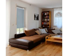 Relaxdays Užtemdantis roletas, 160x60x6,5 cm, pilka