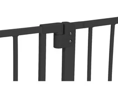 Relaxdays Vaikiška apsauginė vartelė, 75–100 cm, Metalas, Plastikas