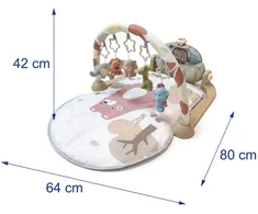 Relaxdays Kūdikių lavinamasis kilimėlis su muzika ir šviesomis