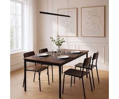 Relaxdays Valgomojo stalas, 110x60x76 cm