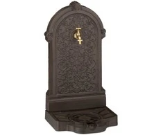 Relaxdays Vandens fontanas, 73x39x32 cm, Rudas