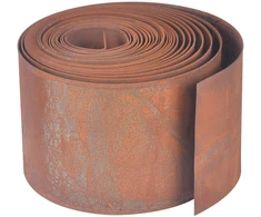 Relaxdays Vejos apvadas, corten plienas