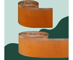 Relaxdays Vejos bortelis, corten plienas