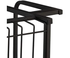 Relaxdays Virtuvinė lentyna, 60.5x53x22 cm, juoda