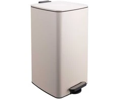 Relaxdays Virtuvinis šiukšlių dėžė 30L smėlio spalvos