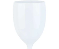 Relaxdays 12 plastikinių vyno taurių rinkinys 250 ml