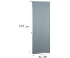 Kodustaar Tamsinančios žaliuzės 60-120 cm pločio pilkos