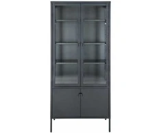 House Rodymo spinta, Brisbane, 80x35x180 cm, Juoda