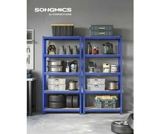 Sandėliavimo lentyna SONGMICS 180x90x40 cm mėlyna