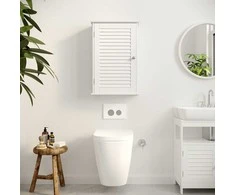 Songmics Vasagle Wandschrank baltas