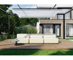 Sofa Sitsit Baldų sistema, STRAW, 0.8x3.06x0.78 m, Bežinė