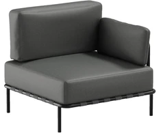 Sofa Sitsit Galinių Elementas, Salve, 78x78x78 cm, Tamsiai Pilka